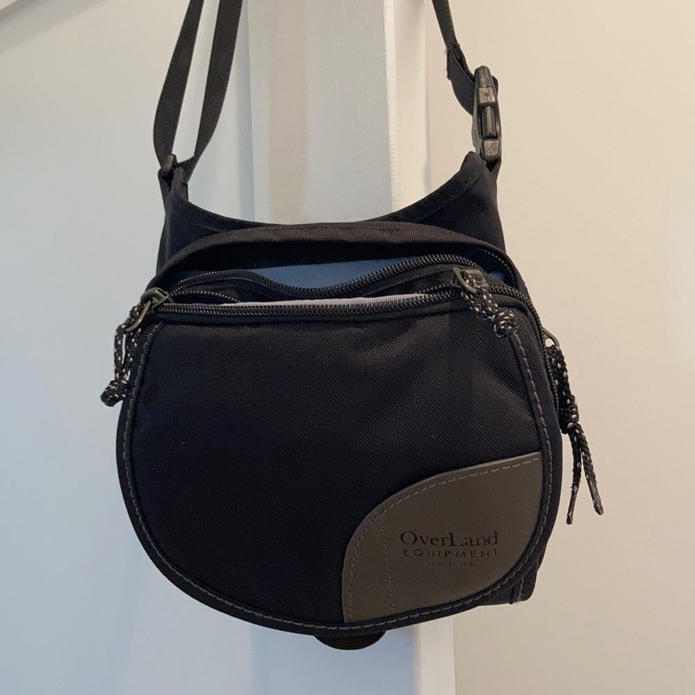 Black crossbody bag